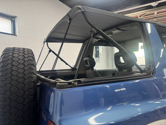 SUZUKI VITARA EXTENDED SAFARI BIKINI SOFT TOP BLACK 88-98